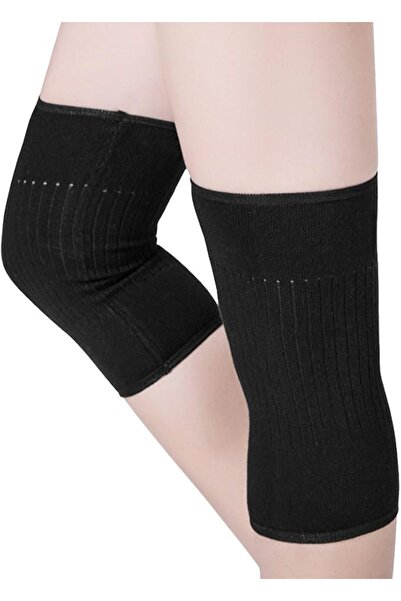 Clobeau Men Women Cashmere Knee Braces Supports Leg Warmer Winter Warm Therma...