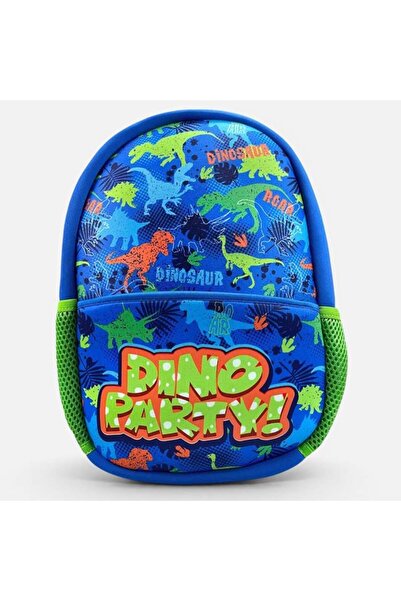 OEM Rucsac de grădiniță din neopren albastru cu dinozauri