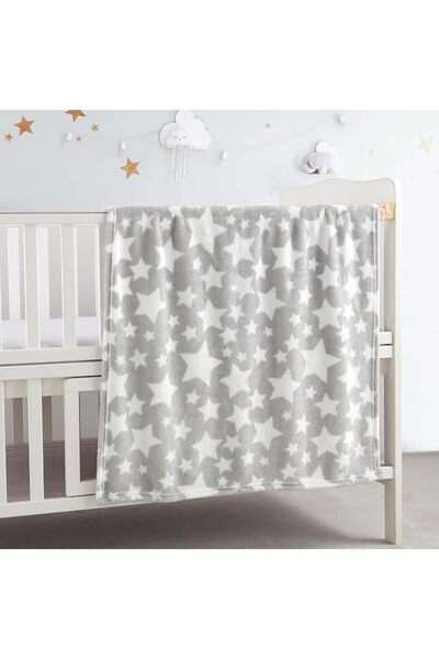 CREVENT 76X102CM Cute Plush Cozy and Warm Fleece Baby Blanket for Girls Infan...