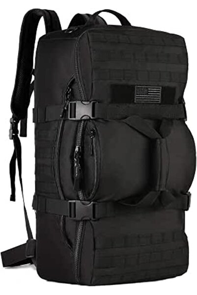 Protector Plus Tactical Travel Backpack 60L Military MOLLE Duffel Bag (Rain C...