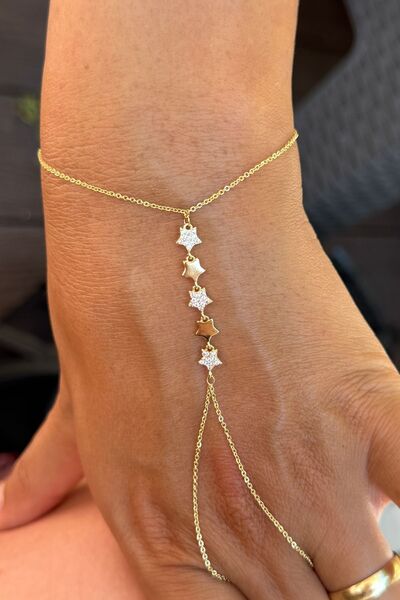 Trendy Butik Vip Star Row Zircon Stone Shahmeran
