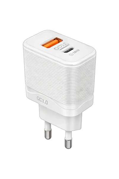 OEM Φορτιστής Χωρίς Καλώδιο με Θύρα USB-A και Θύρα USB-C, Παροχή Ισχύος 20W /...
