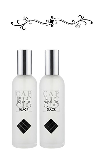 Capriccio قطعتان من العطر الأسود 100 مل