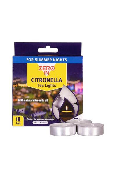 Generic New In Citronella Tealight - 18-Pack