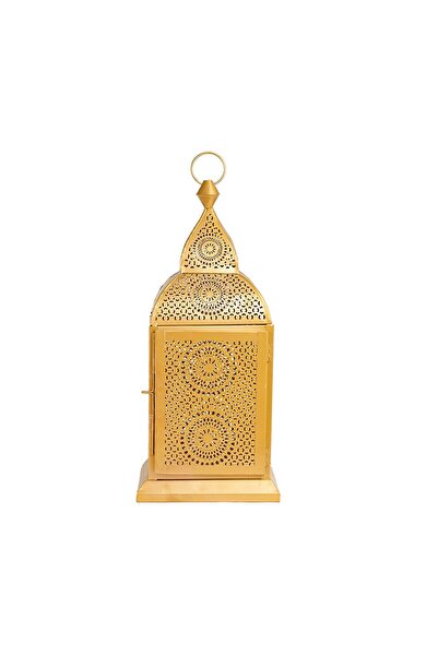 Generic Authentic Handmade Chakra Lantern, Medium size in Golden Color