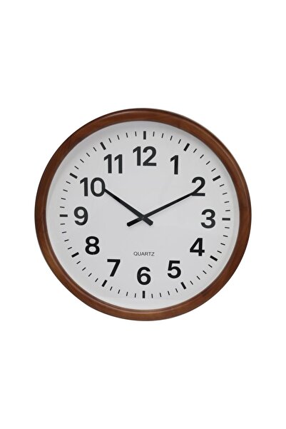 Generic New In Lumet Wooden Wall Clock 60 X 60 X 6.5 Cm-Brown