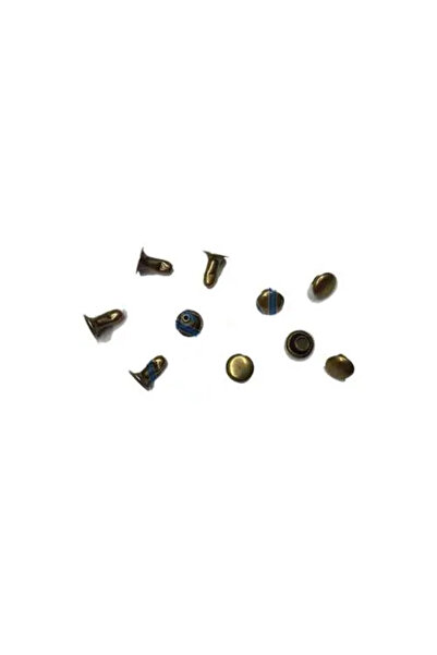 Sosyete Rivet Perçin - 6mm, Antik, 1000 Adet