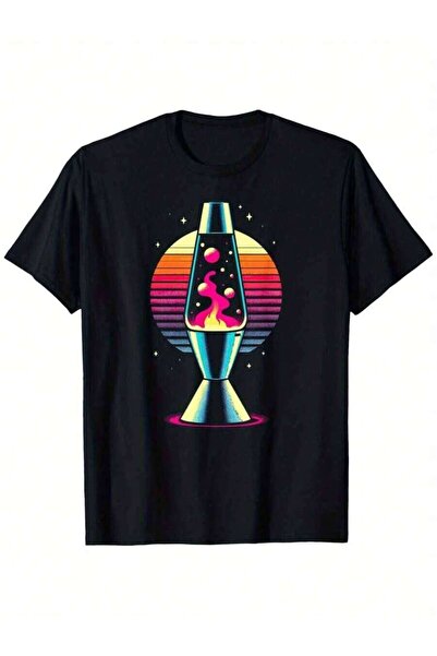 kai22 Lava Lamp Retro Suitable For Mens & Womens Outdoor T-Shirt, 100%Cotton,...