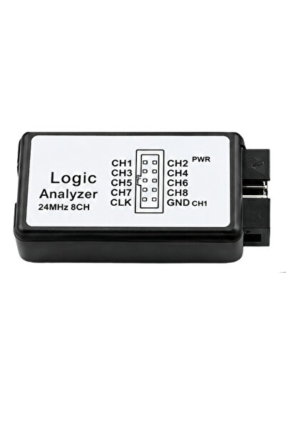 RoboPazar USB 24MHz 8 Kanal Mantık Analizörü Logic Analyzer UART SPI I2C CAN PWM