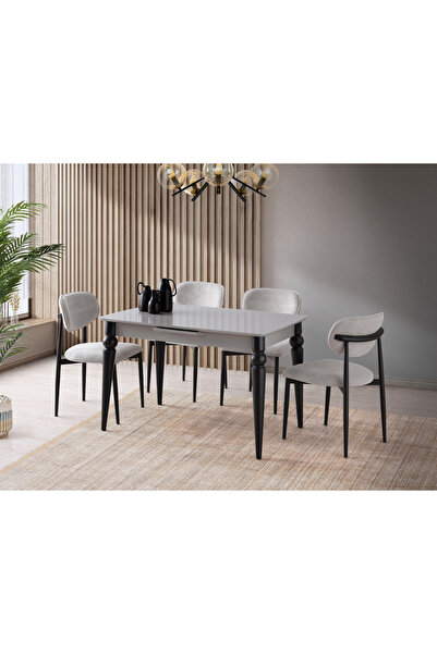 Erz Design Venüs Otomatik Açılır Mdf SADECE Mutfak Masası 80x120