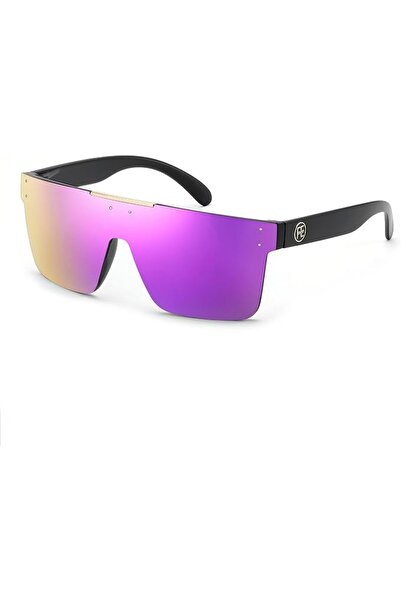 FEISEDY Men Women Sunglasses Polarized Oversized Square Vintage Cycling Runni...