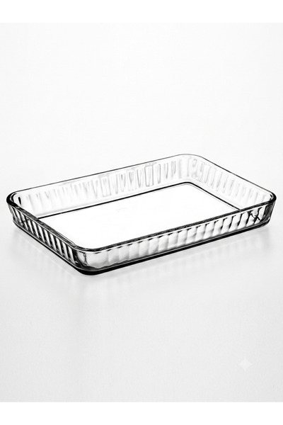 Borcam Tavă yena termorezistentă din sticlă 400×270 mm – 3,8L