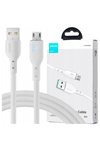 Joyroom Cablu adaptor Micro USB la USB-A 2.4A 2M pentru telefoane premium