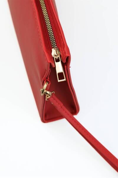 Shkup Women's Portfolio Handbag Stylish Patterned Clutch Zippered Daily & Evening Bag
