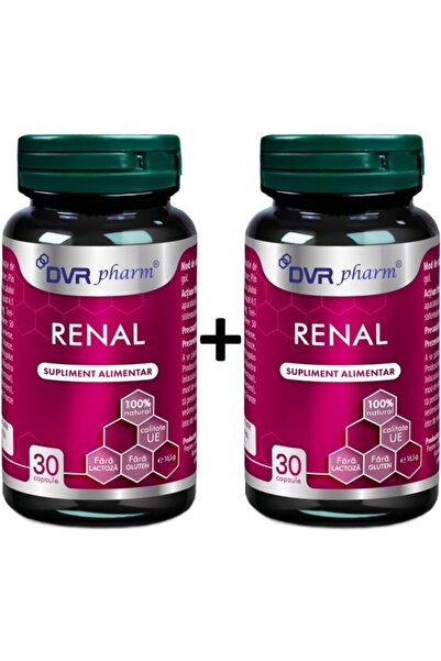 DVR Pharm Pachet Renal, formula 9 extracte + albastru metilen, a vezicii urin...