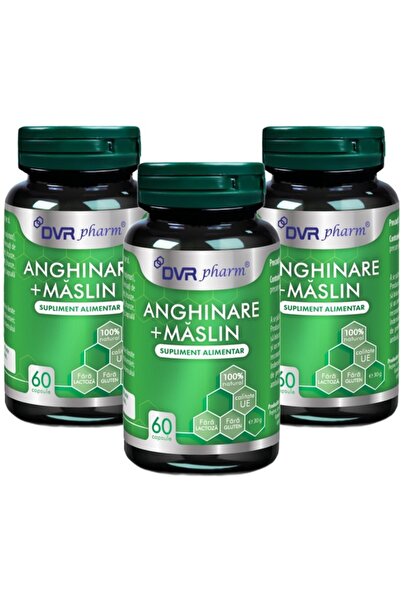 DVR Pharm Pachet Anghinare Maslin 400mg, mentine limite normale trigliceridel...