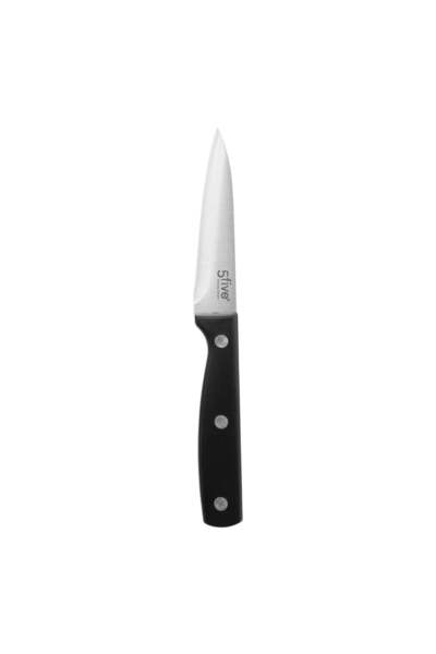 FİVE Cuțit de birou din oțel inoxidabil - lamă de 9 cm - Essentiel Negru