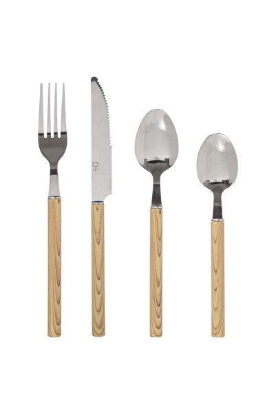 Secret de Gourmet Set de veselă 24 piese "Indonesie" - Taupe