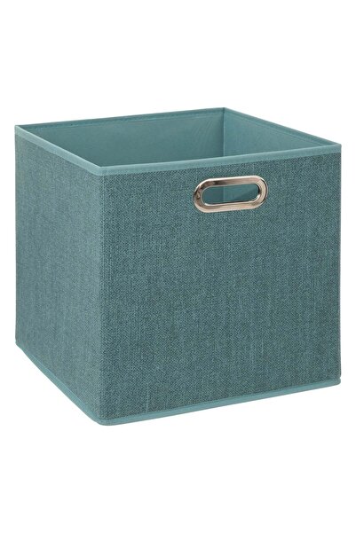 FİVE Coș textil 31x31 cm, albastru petrol melanj - Mix'n Modul