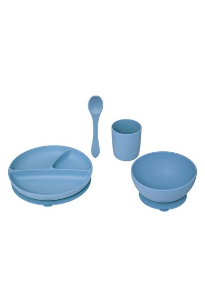 Atmosphera for kids Set de masă pentru bebeluși - Albastru, 20x20 cm