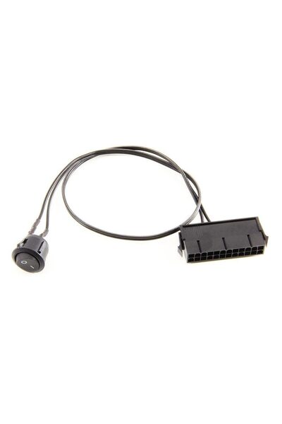 YKA EPS/ATX 24 Pinli Güç Kaynağı Jumper Açma/Kapama Anahtarı - Siyah