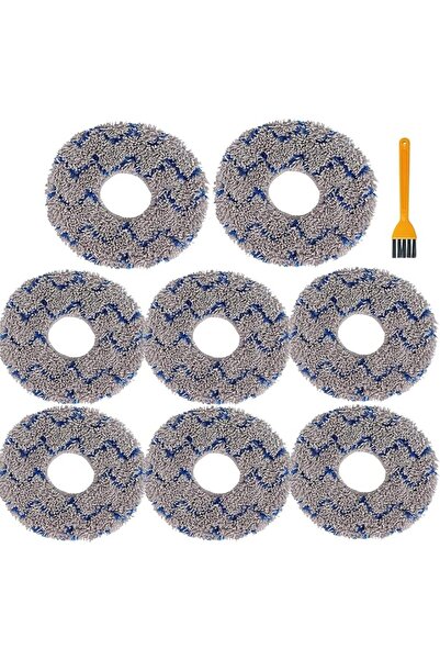 STARSTAR 8-pack reusable and washable replacement mop heads compatible with E...