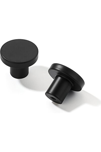 Morvena Picks Set de 10 bucăți de mânere negre pentru dulapuri de bucătărie, ...