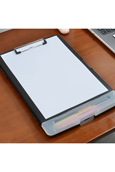STARSTAR A4 document organizer, 2-in-1 metal clip, rust-proof folder, care cl...