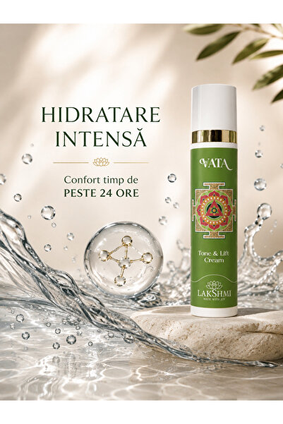 Lakshmi Crema Faciala pentru Ten Uscat si Deshidratat-Efect Lifting, Fermitat...