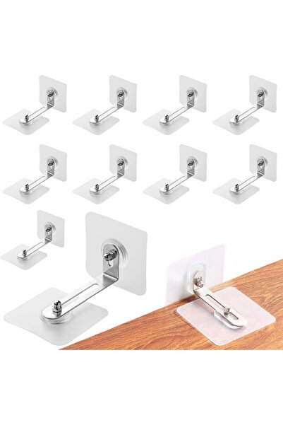 STARSTAR 20 Pairs Removable No-Drill Furniture Wall Anchors, Anti-Tipping Hol...