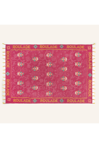 Zsa Zsa Zsu Rajna Fuşya Pamuk Kilim 160x230 Cm