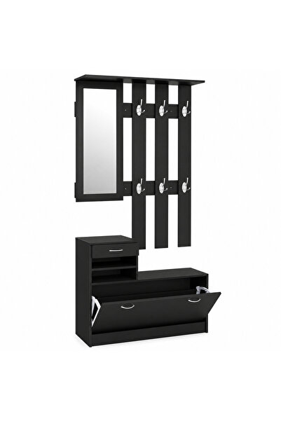 Rovitech Cuier, dulap pantofi, set de oglinzi, 3 în 1, cu multiple sertare, 1...