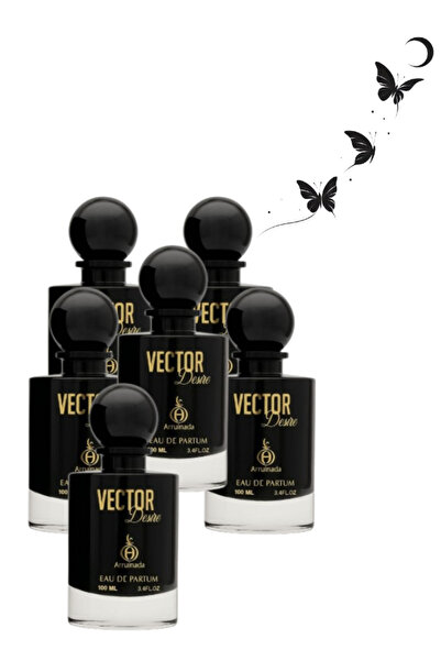 Arruinada 6 قطع من عطر فيكتور ديزاير الأسود 100 مل