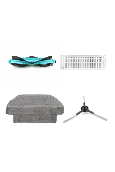 LİN GRUP Set de piese de schimb compatibil cu aspiratorul robot Viomi V3, 4 buc