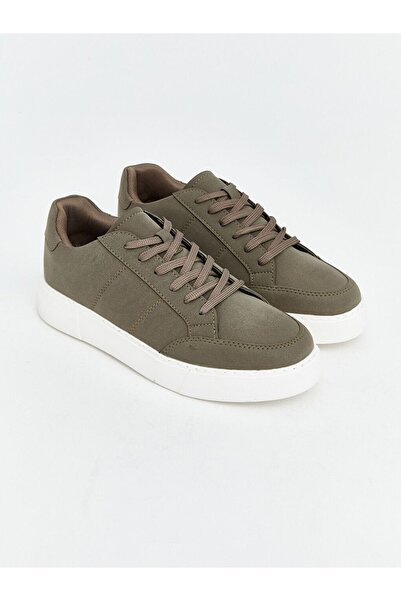 LC Waikiki Lcw Steps Beige Suede Look Men's Sports Shoes