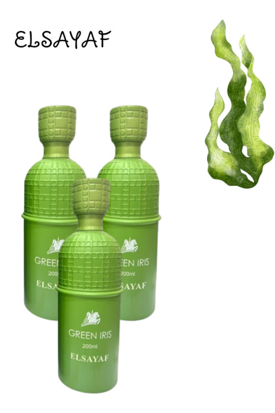 ELSAYAF 3 قطع من عطر جرين إيريس 200 مل