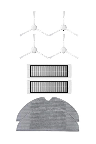 LİN GRUP Set de 8 piese de schimb compatibile cu aspiratorul robot Xiaomi Vac...