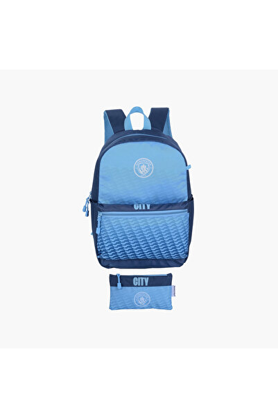 Manchester City Football 2-Piece School Backpack Set for Boys 13+ Years with ...