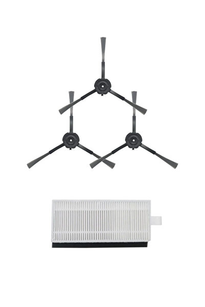 LİN GRUP Set de 4 piese de schimb compatibile cu aspiratorul robot Lydsto R1