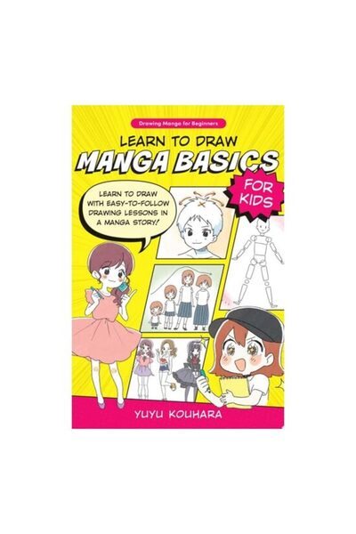 QUARRY BOOKS Learn to Draw Manga Basics for Kids Learn to Draw with Easy-to-f...