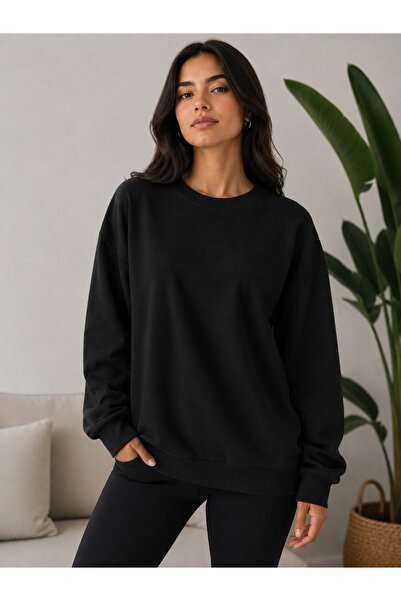 herkesemoda Seasonal Crew Neck Sweatshirt