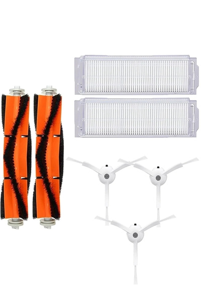 LİN GRUP Set de 7 piese de schimb compatibile cu aspiratorul robot Xiaomi Vac...