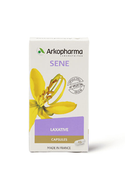 Arkopharma مكمل غذائي عشبي ملين للمرحاض من مستخلص نبات السنا - 45 كبسولة