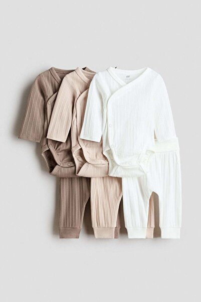 H&M 6-piece cotton set