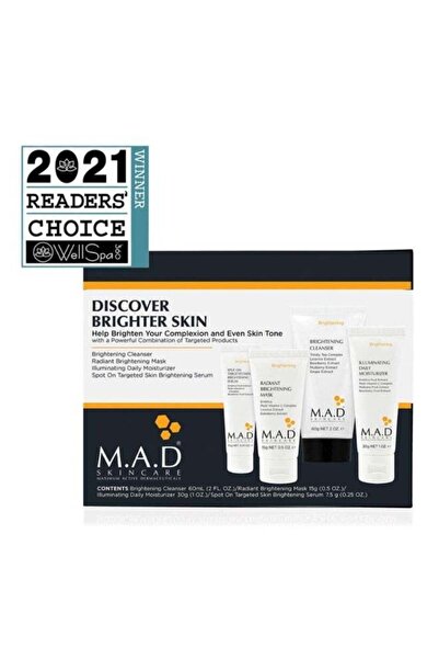 Mad مجموعة تنظيف وتفتيح البشرة