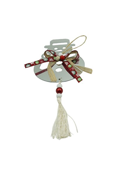 Rao Ornament Brad, Om de Zapada, Argintiu, Lucios, 14*26cm, Acril, Interior/ ...