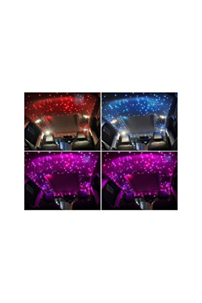 SMARTIC Modul de tavan cu fibră optică pentru cer înstelat LED RGB-W, 500 de ...
