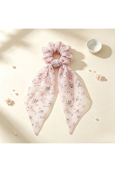 idei Elastic de păr cu fundiță fluturaș, scrunchie femei din material ușor, a...