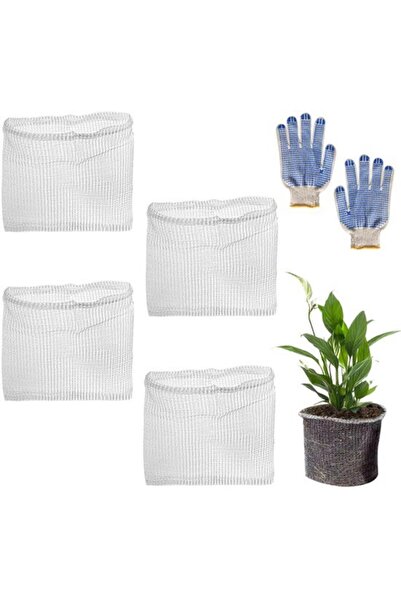 STARSTAR A 4 stainless steel plant root protectors, 35 x 35 cm, solid baskets...