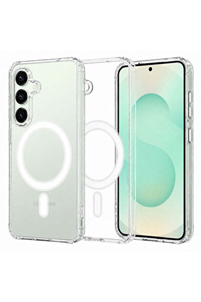 Techsuit Θήκη για Samsung Galaxy S25 Plus, MagSafe Pro, μπλε - διαφανής